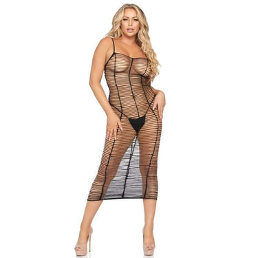 Abito in Rete Orizzontale Leg Avenue – Seduzione Femminile Elegante